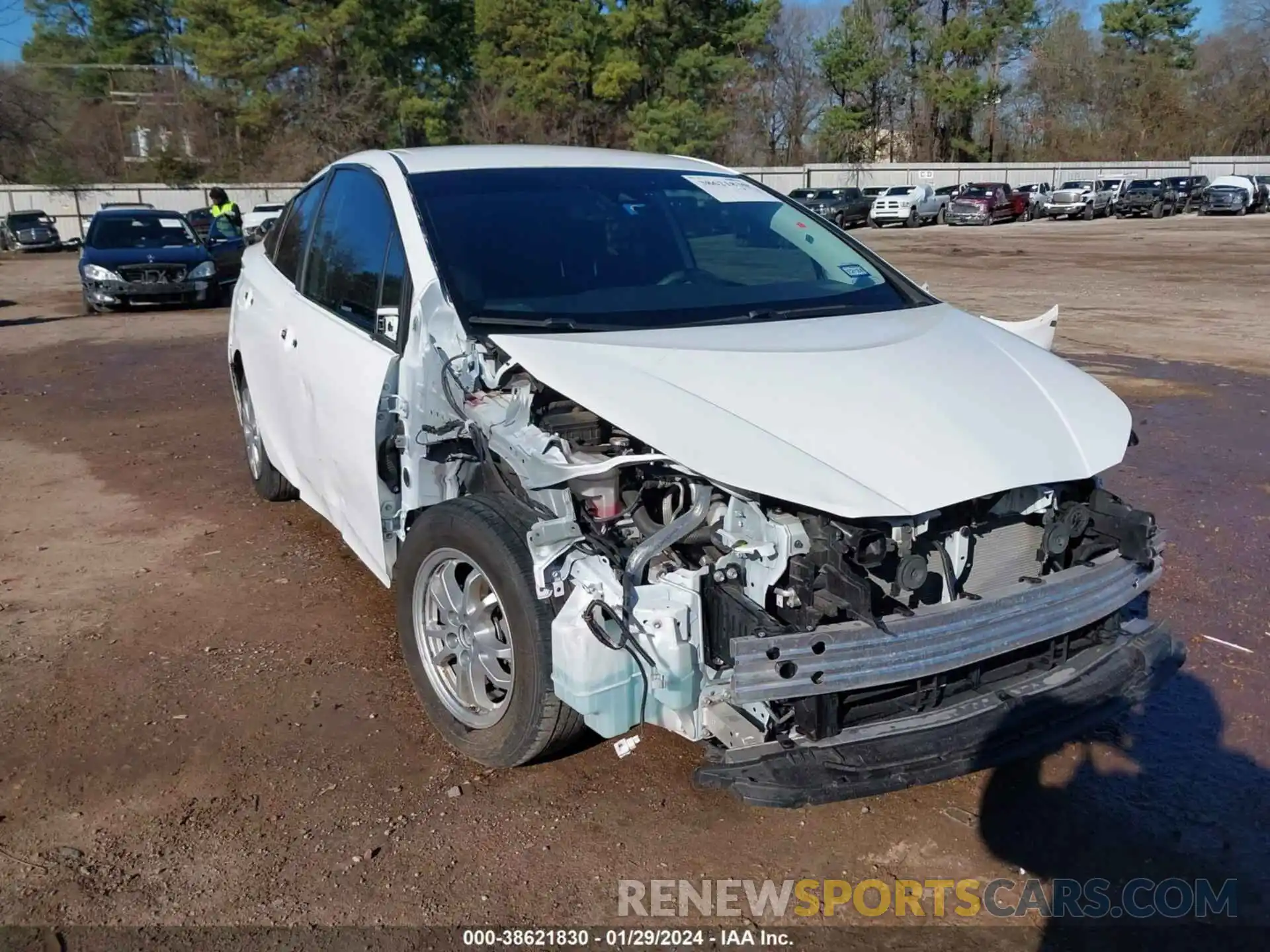 6 Photograph of a damaged car JTDKAMFU3M3142838 TOYOTA PRIUS 2021