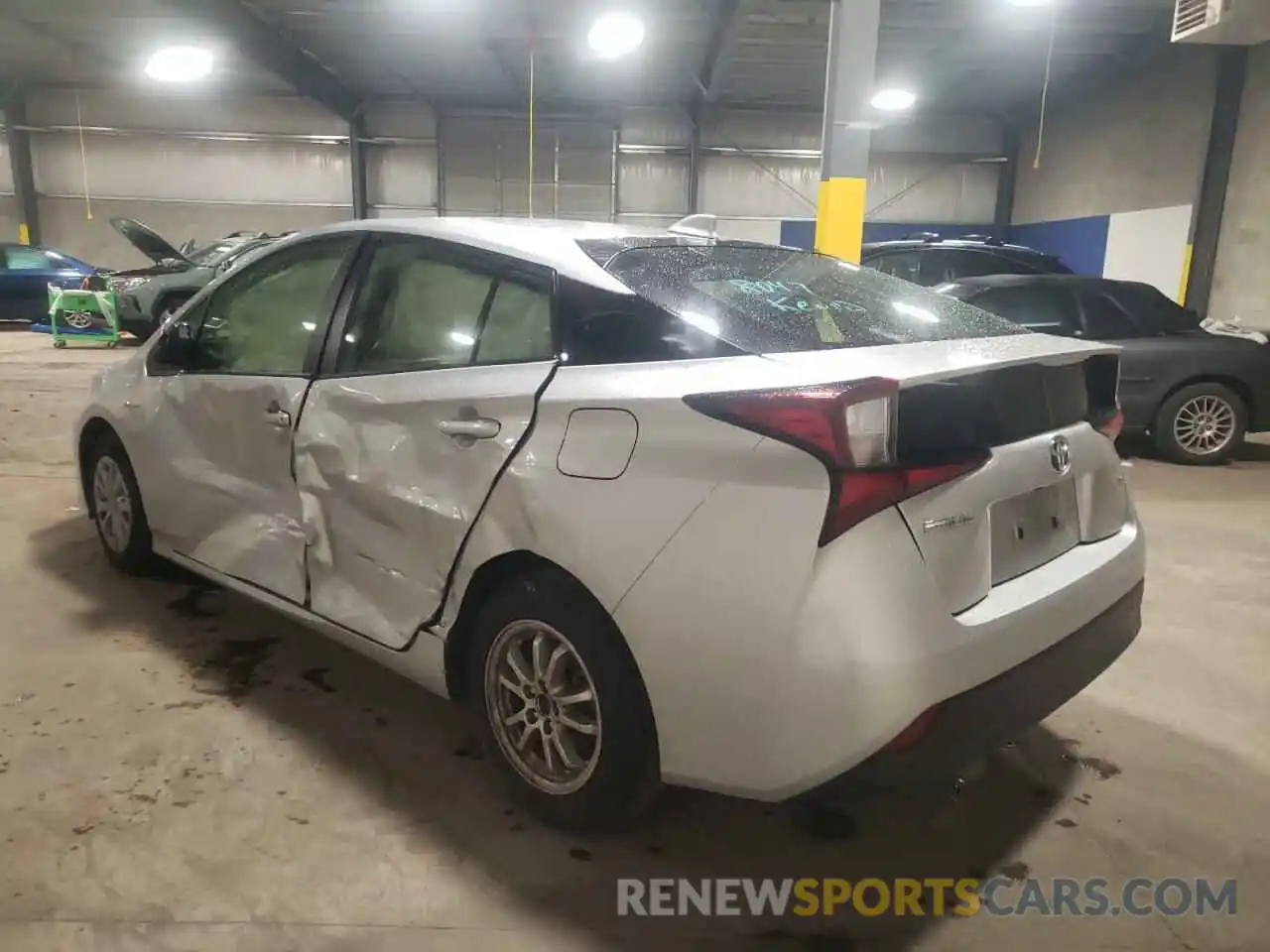 3 Photograph of a damaged car JTDKAMFU3M3143357 TOYOTA PRIUS 2021