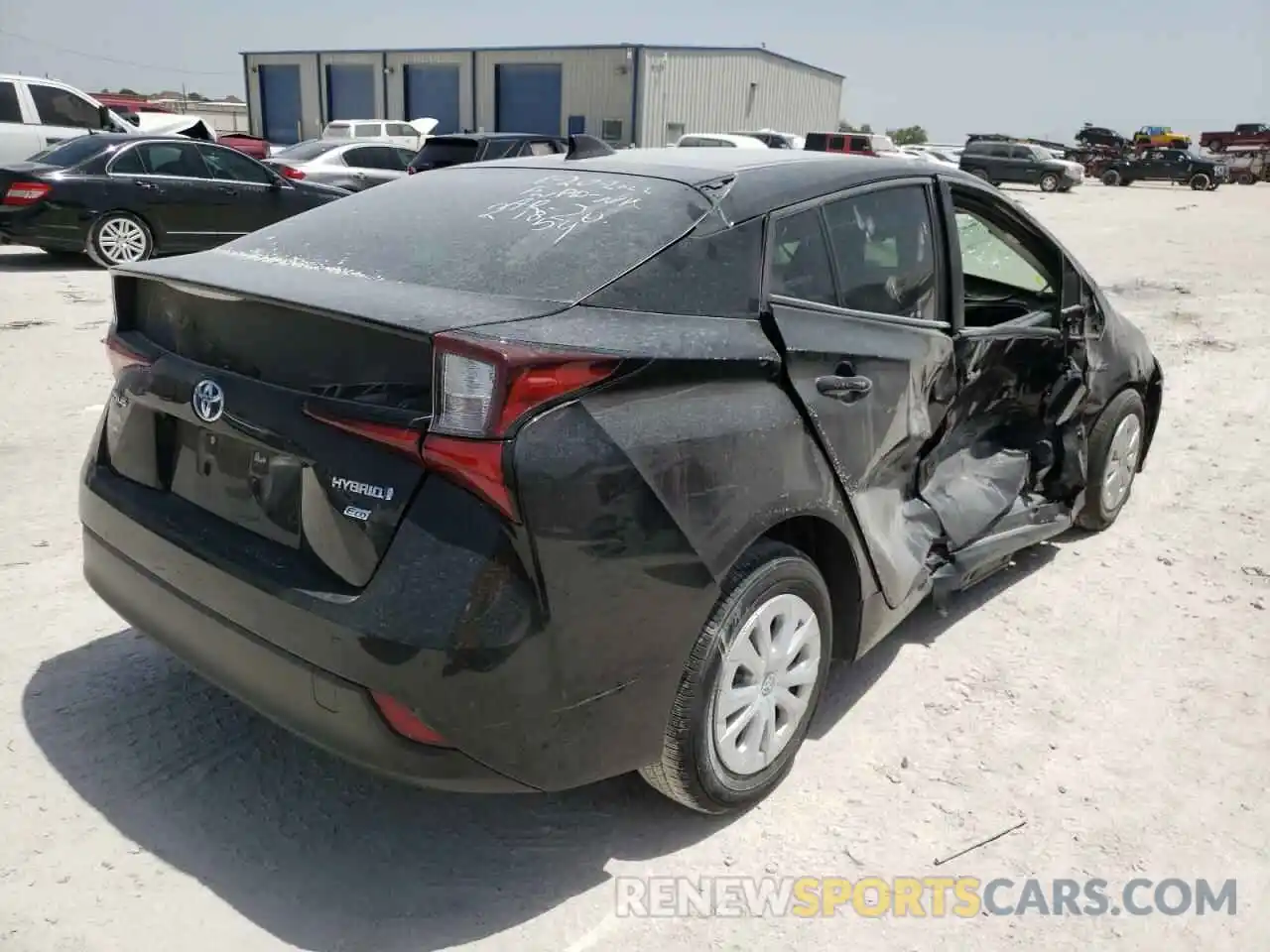 4 Photograph of a damaged car JTDKAMFU3M3145108 TOYOTA PRIUS 2021