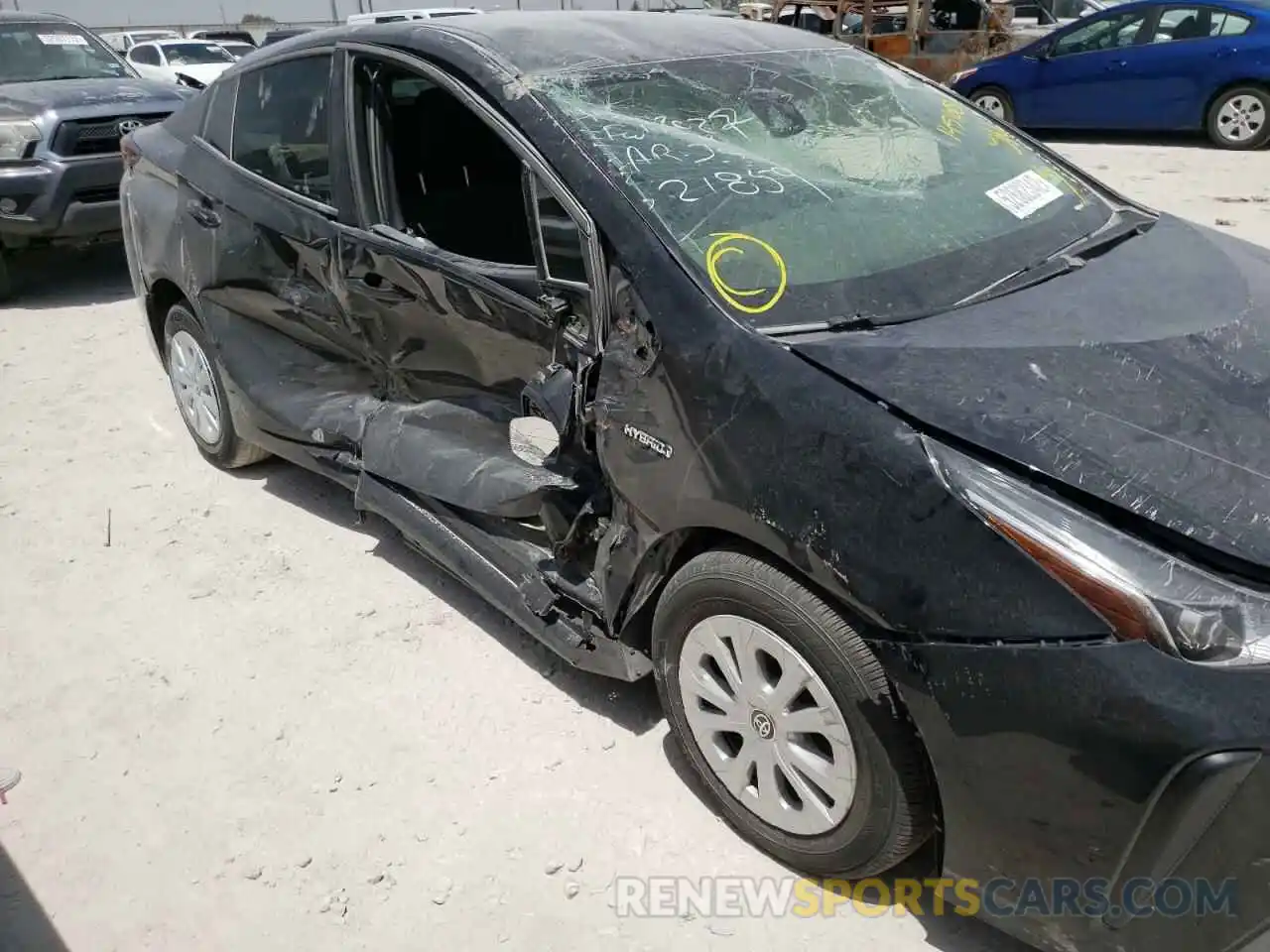 9 Photograph of a damaged car JTDKAMFU3M3145108 TOYOTA PRIUS 2021