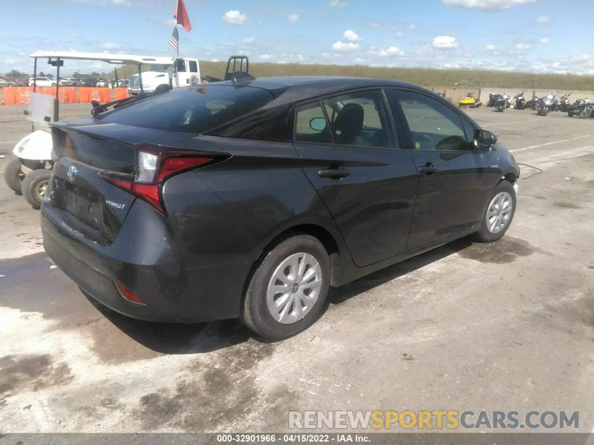 4 Photograph of a damaged car JTDKAMFU3M3146310 TOYOTA PRIUS 2021