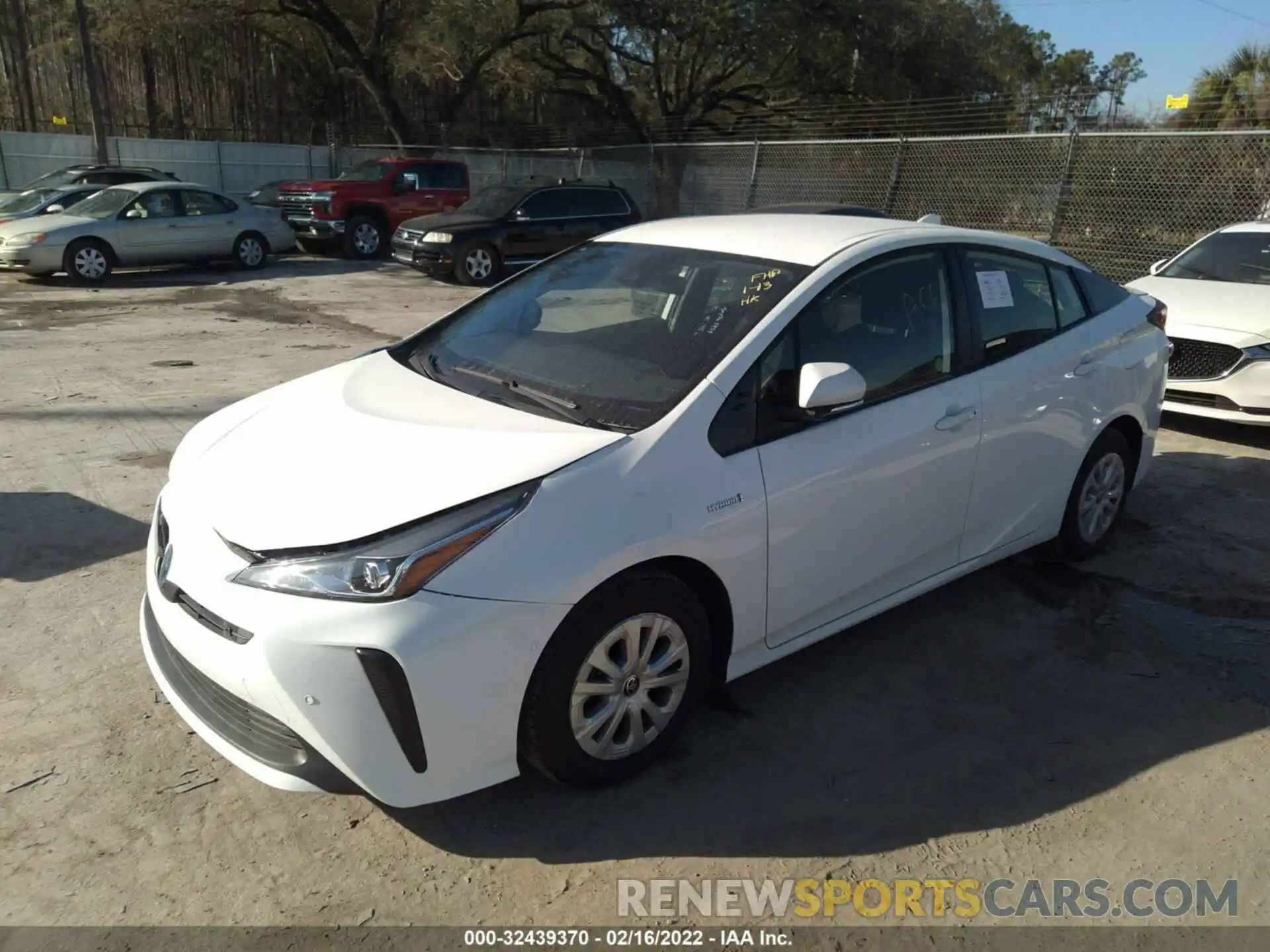 2 Photograph of a damaged car JTDKAMFU3M3146436 TOYOTA PRIUS 2021