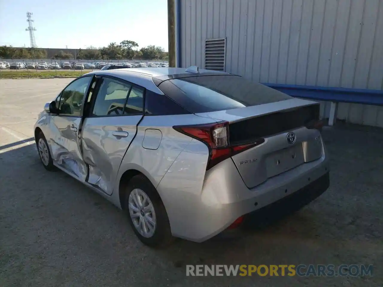 3 Photograph of a damaged car JTDKAMFU3M3146761 TOYOTA PRIUS 2021