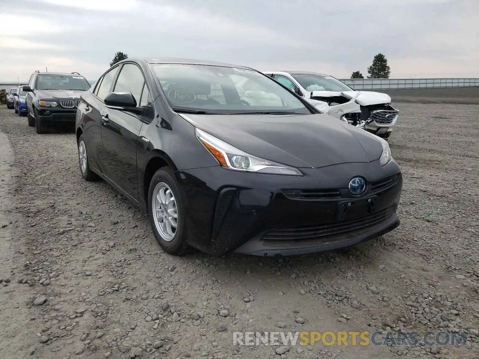 1 Photograph of a damaged car JTDKAMFU3M3149336 TOYOTA PRIUS 2021