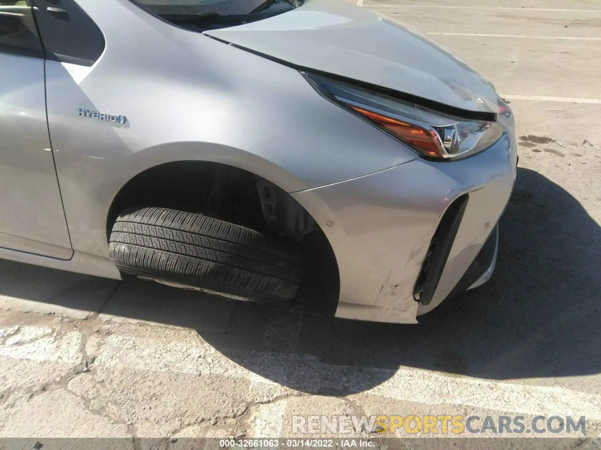 6 Photograph of a damaged car JTDKAMFU3M3150700 TOYOTA PRIUS 2021