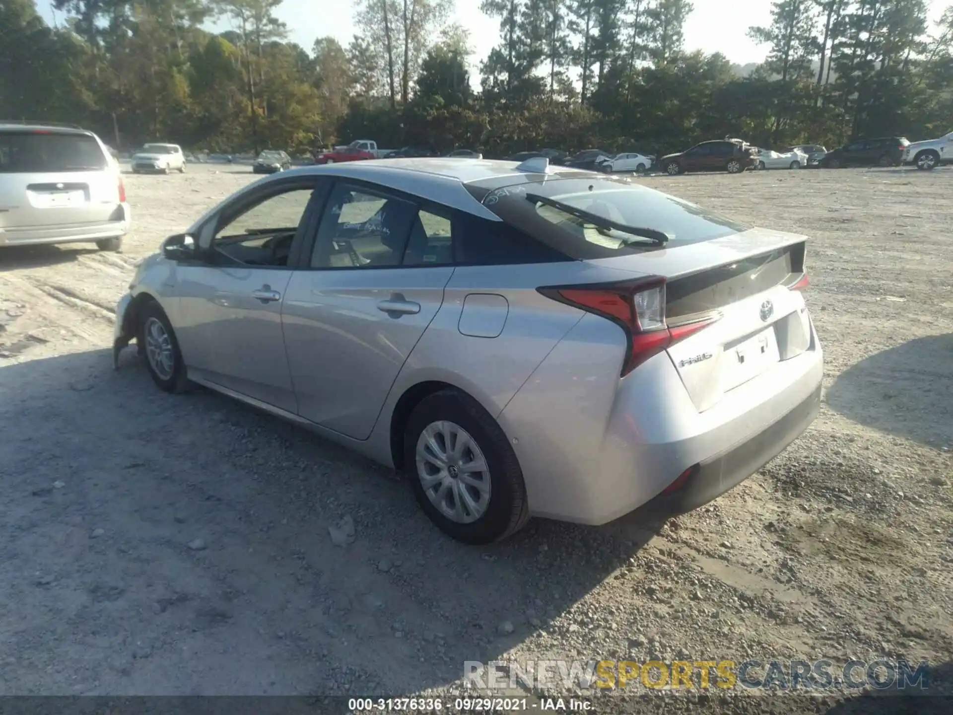 3 Photograph of a damaged car JTDKAMFU3M3151068 TOYOTA PRIUS 2021