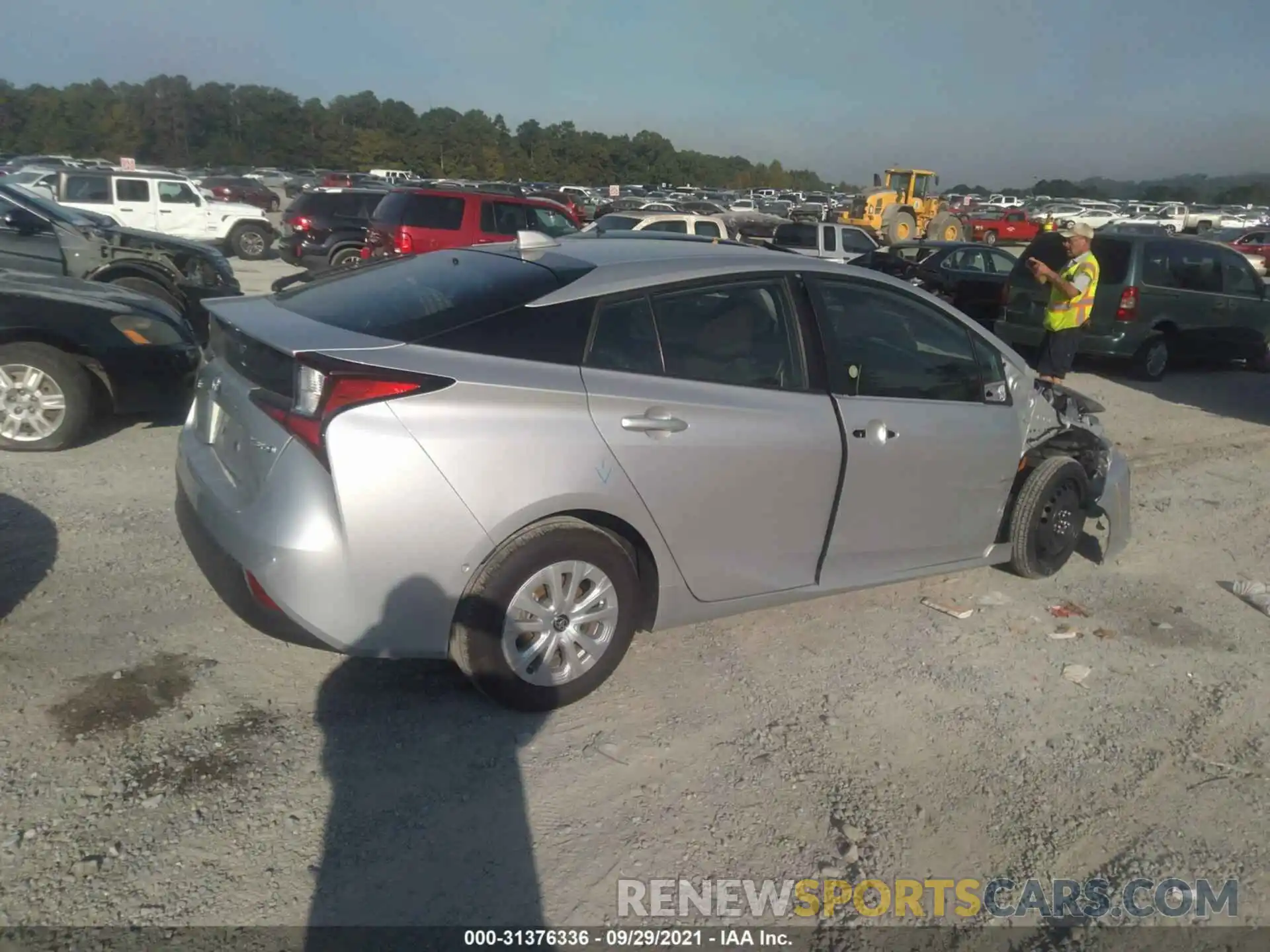 4 Photograph of a damaged car JTDKAMFU3M3151068 TOYOTA PRIUS 2021