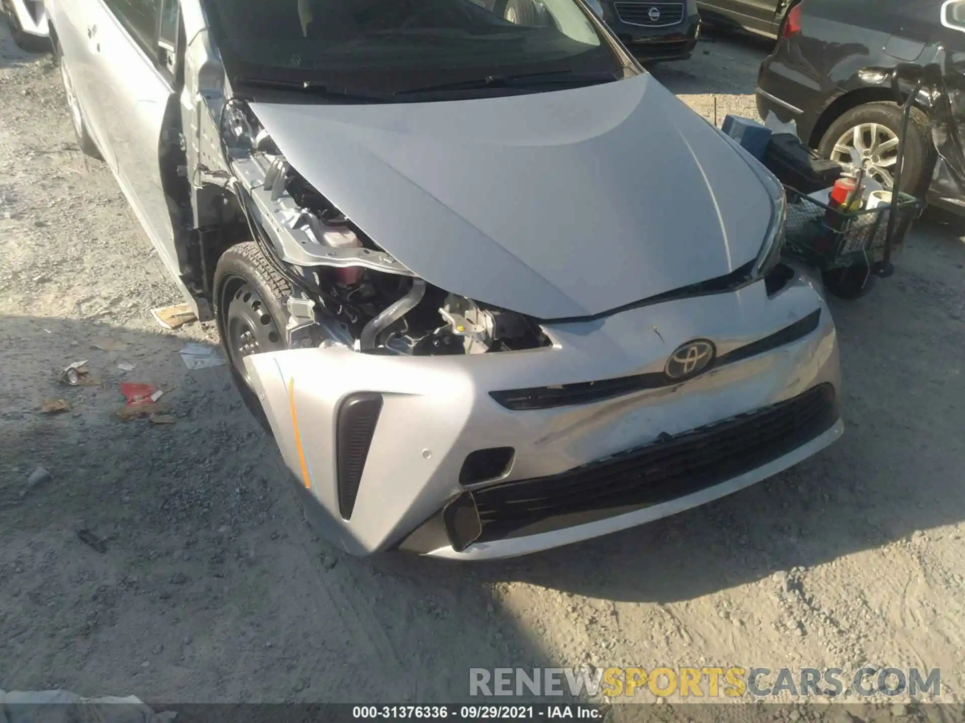 6 Photograph of a damaged car JTDKAMFU3M3151068 TOYOTA PRIUS 2021