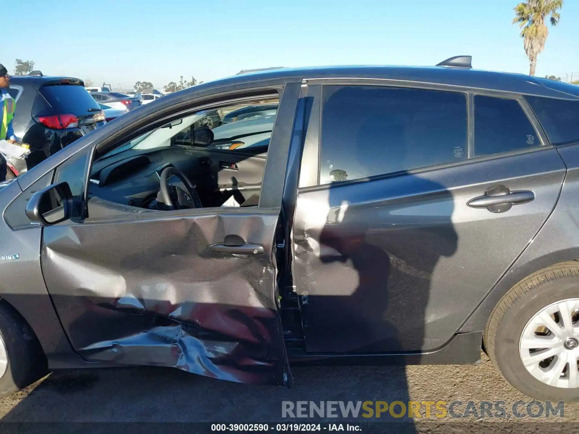 14 Photograph of a damaged car JTDKAMFU3M3152639 TOYOTA PRIUS 2021