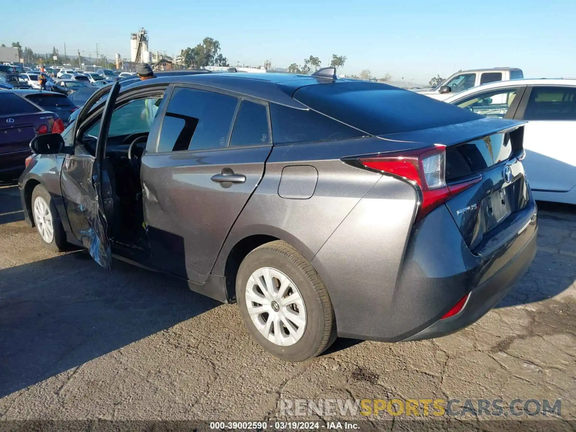 3 Photograph of a damaged car JTDKAMFU3M3152639 TOYOTA PRIUS 2021