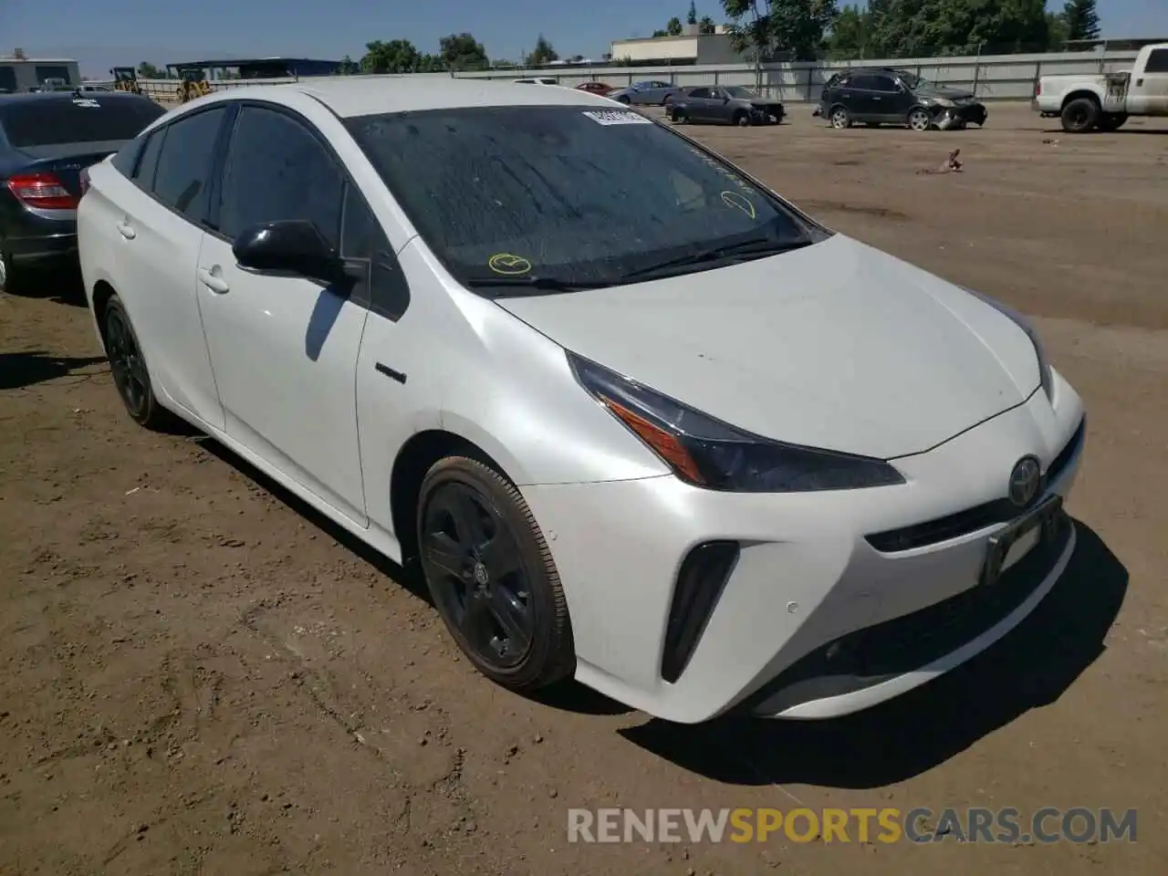 1 Photograph of a damaged car JTDKAMFU4M3127099 TOYOTA PRIUS 2021