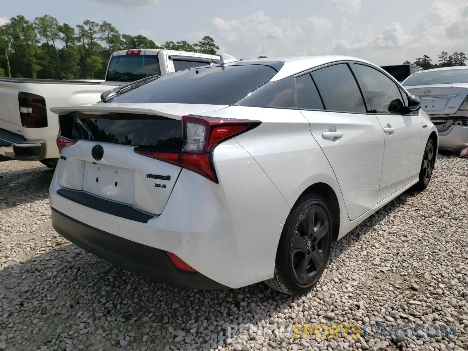 4 Photograph of a damaged car JTDKAMFU4M3127961 TOYOTA PRIUS 2021