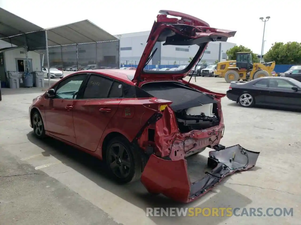 3 Photograph of a damaged car JTDKAMFU4M3127992 TOYOTA PRIUS 2021