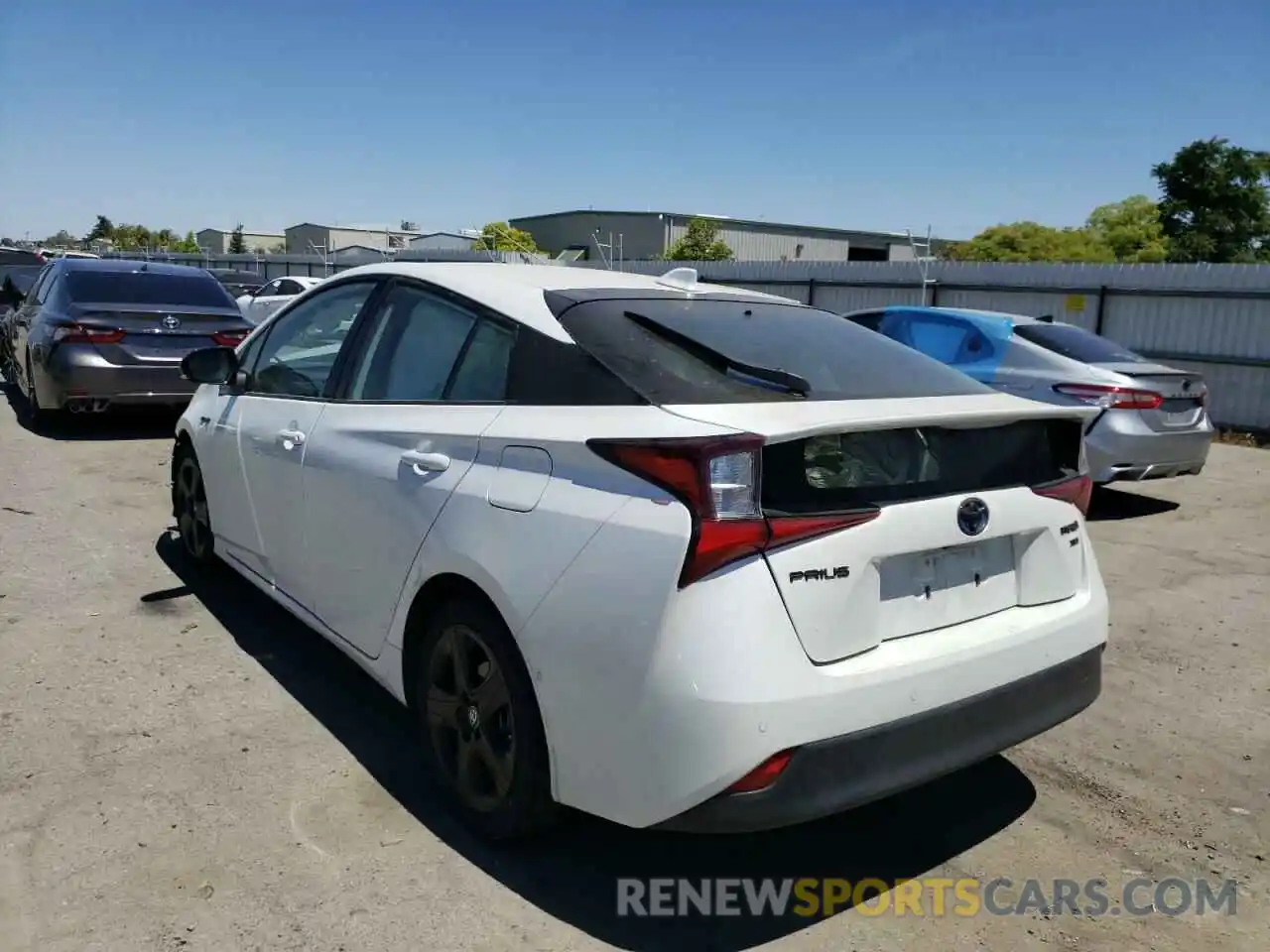 3 Photograph of a damaged car JTDKAMFU4M3129936 TOYOTA PRIUS 2021