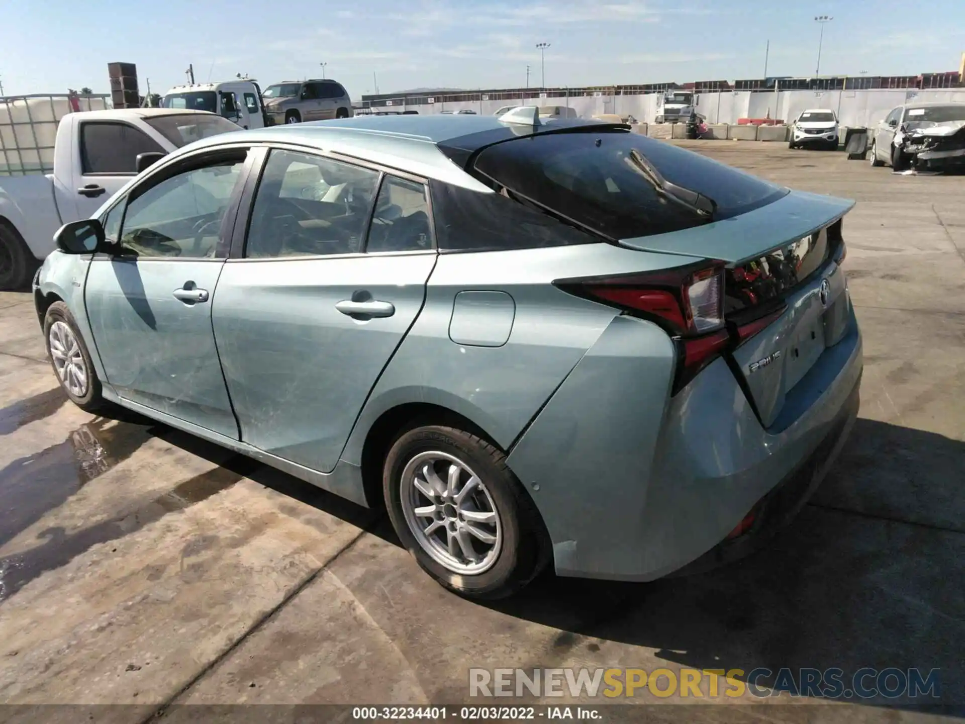 3 Photograph of a damaged car JTDKAMFU4M3131783 TOYOTA PRIUS 2021