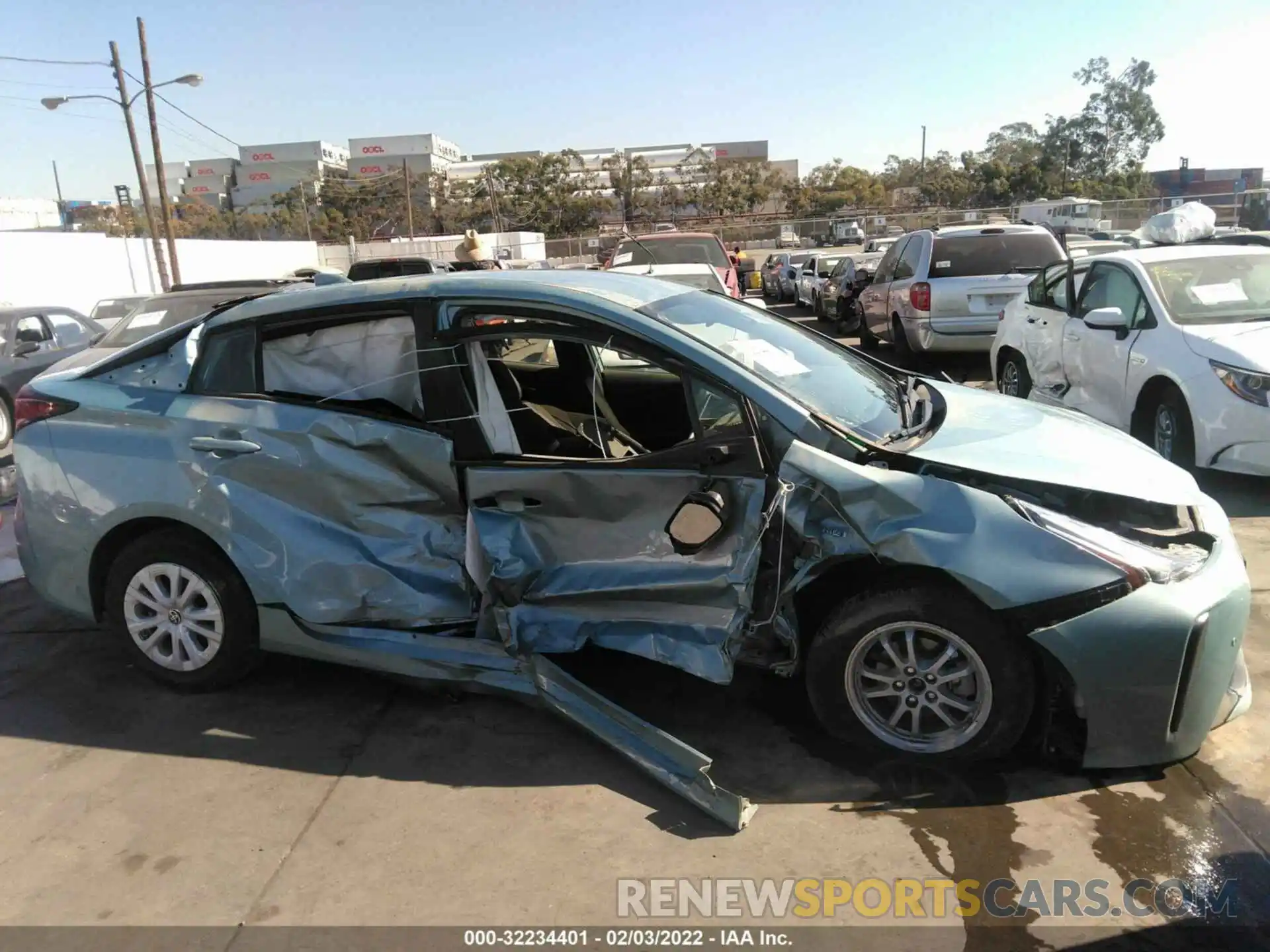 6 Photograph of a damaged car JTDKAMFU4M3131783 TOYOTA PRIUS 2021