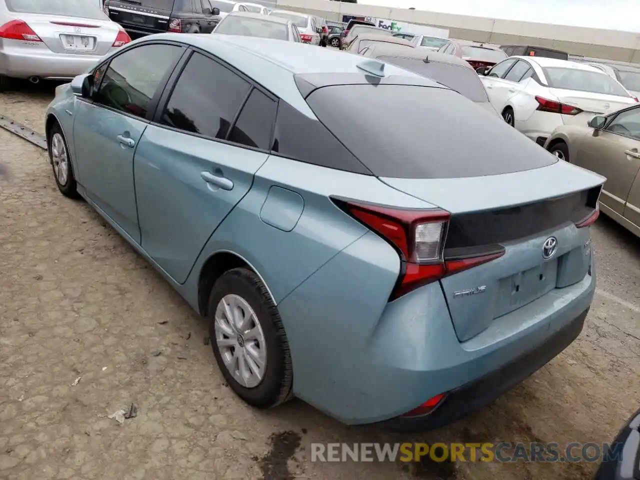 3 Photograph of a damaged car JTDKAMFU4M3131895 TOYOTA PRIUS 2021