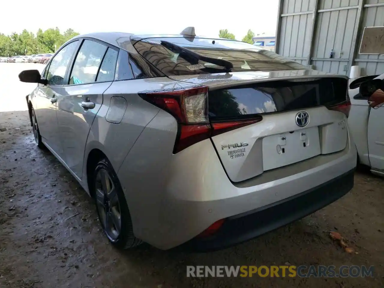 3 Photograph of a damaged car JTDKAMFU4M3133372 TOYOTA PRIUS 2021