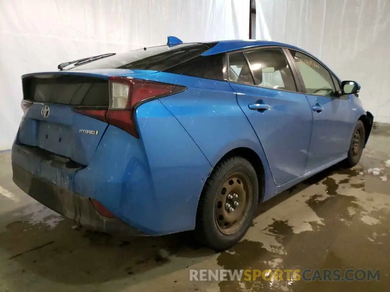 4 Photograph of a damaged car JTDKAMFU4M3135400 TOYOTA PRIUS 2021