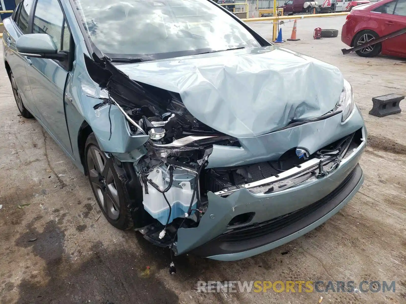 9 Photograph of a damaged car JTDKAMFU4M3136319 TOYOTA PRIUS 2021