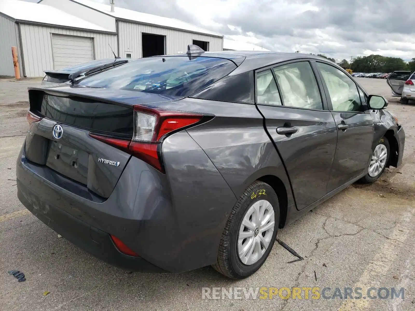 4 Photograph of a damaged car JTDKAMFU4M3137292 TOYOTA PRIUS 2021