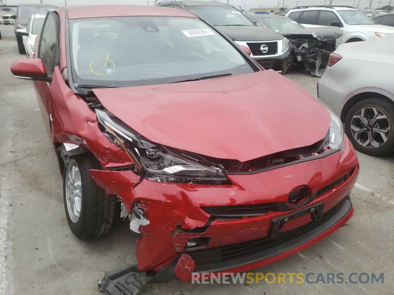 9 Photograph of a damaged car JTDKAMFU4M3138801 TOYOTA PRIUS 2021