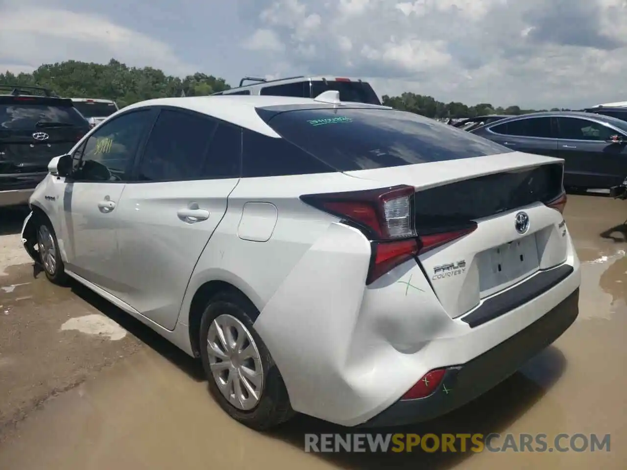 3 Photograph of a damaged car JTDKAMFU4M3140239 TOYOTA PRIUS 2021