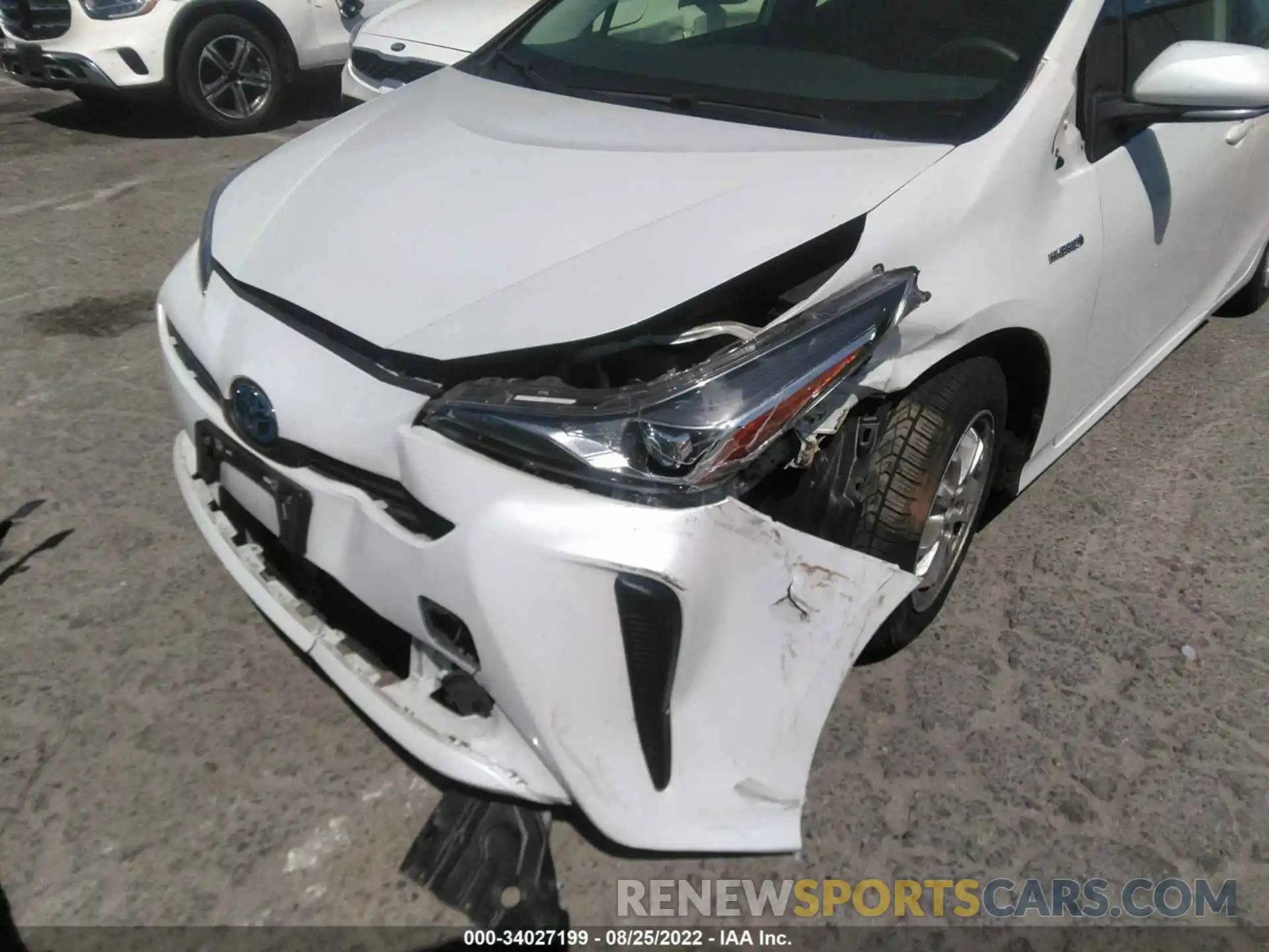 6 Photograph of a damaged car JTDKAMFU4M3143481 TOYOTA PRIUS 2021