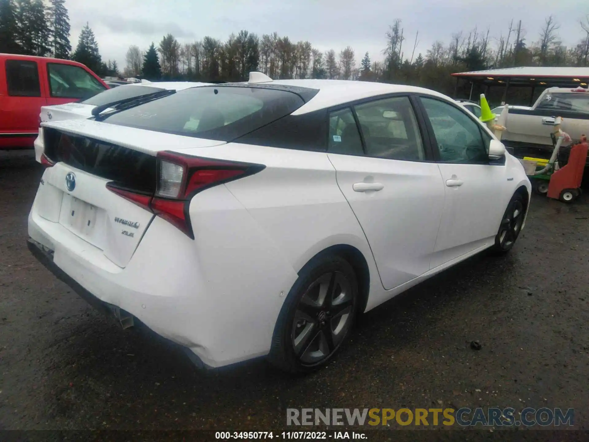 4 Photograph of a damaged car JTDKAMFU4M3144064 TOYOTA PRIUS 2021