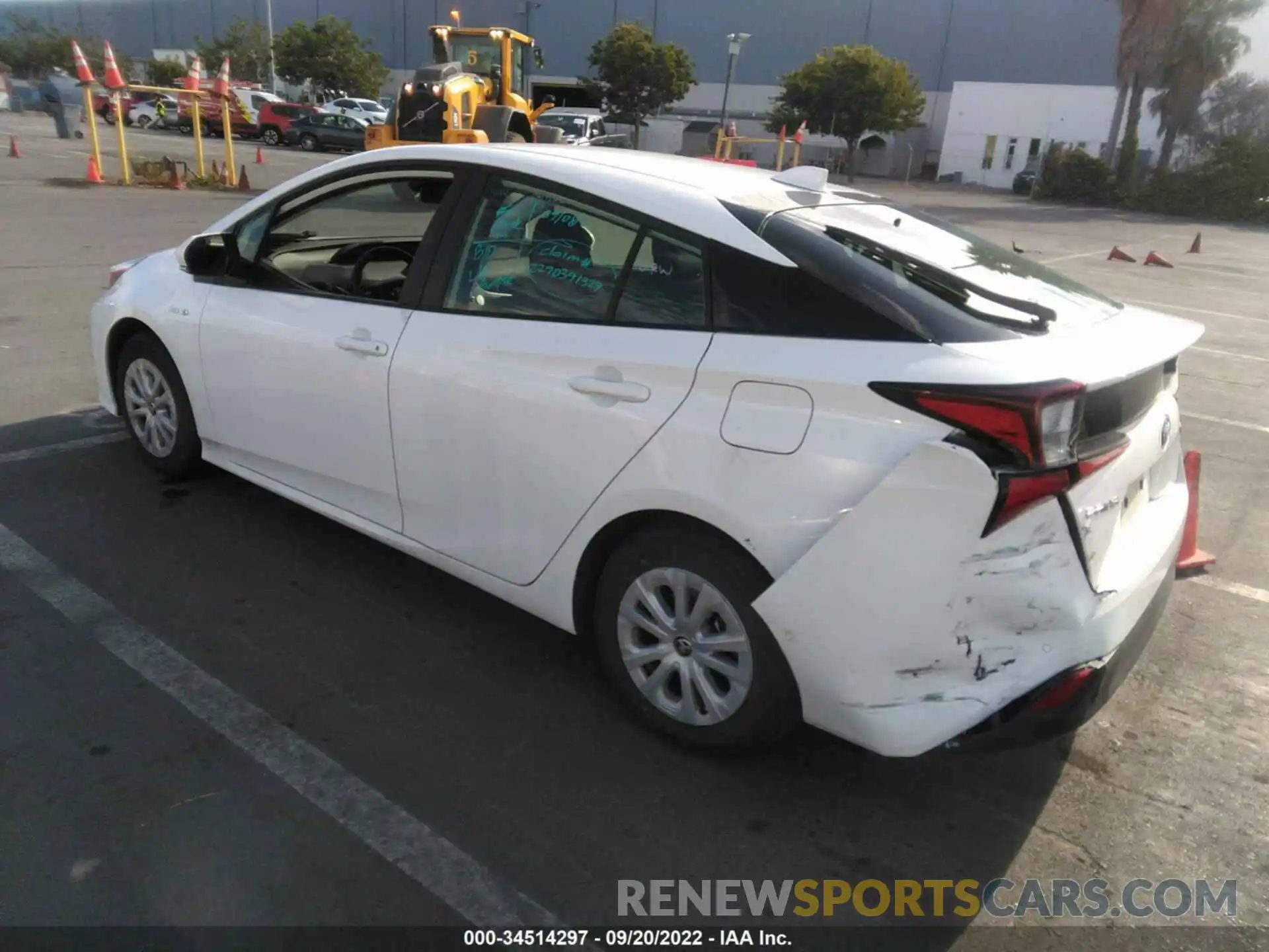 3 Photograph of a damaged car JTDKAMFU4M3148177 TOYOTA PRIUS 2021