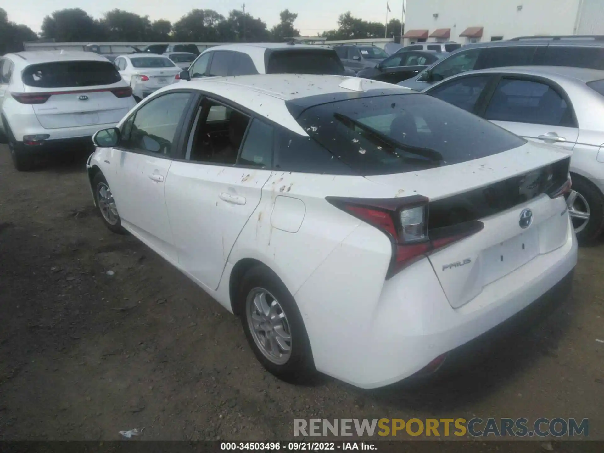 3 Photograph of a damaged car JTDKAMFU4M3149779 TOYOTA PRIUS 2021