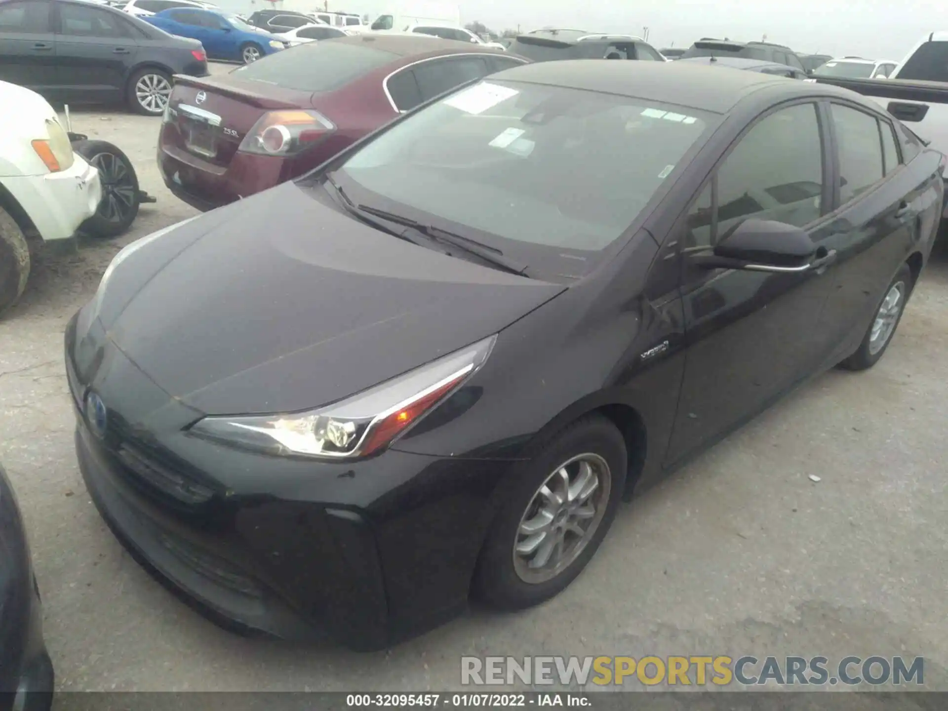 2 Photograph of a damaged car JTDKAMFU4M3150205 TOYOTA PRIUS 2021