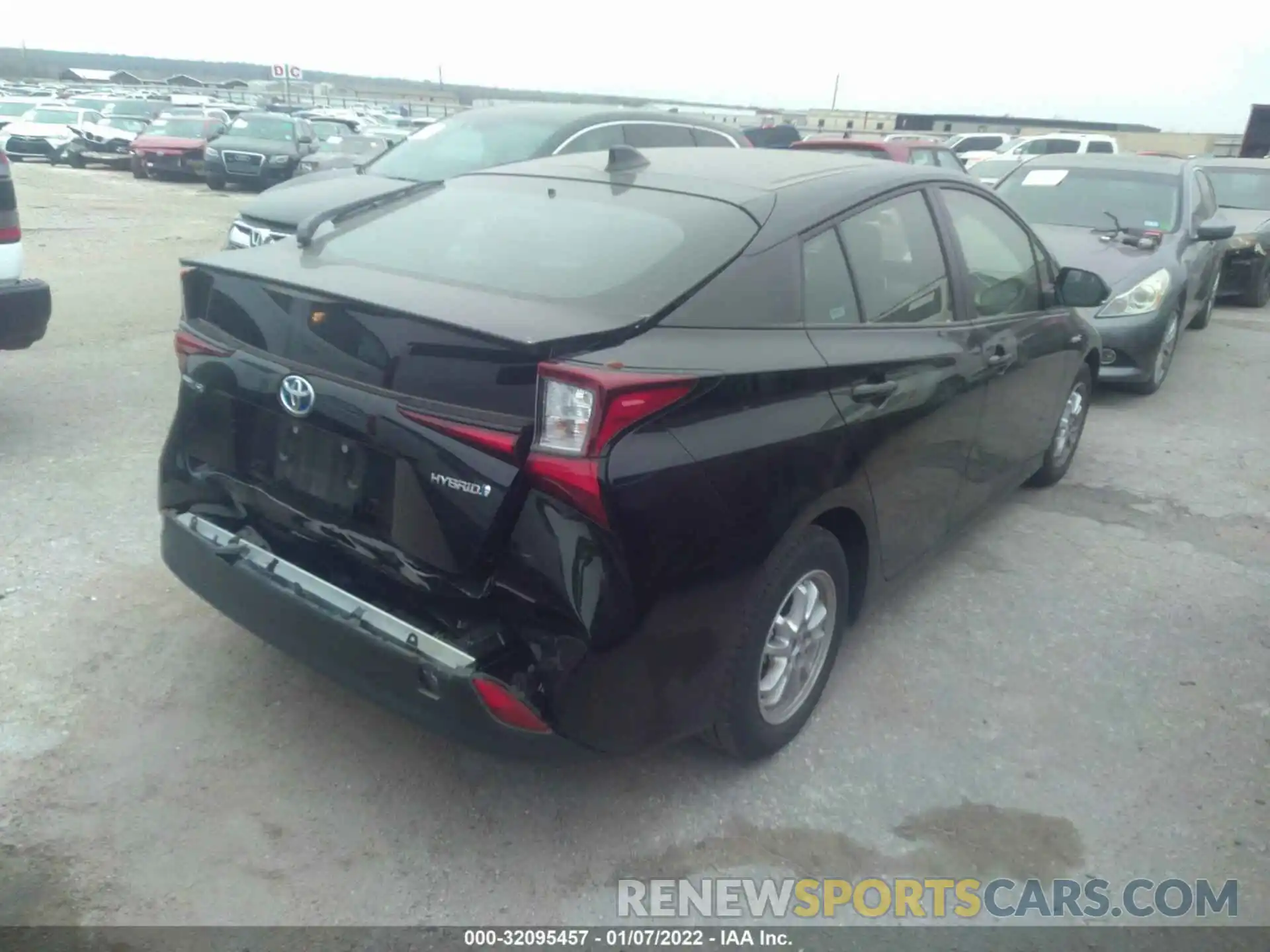 4 Photograph of a damaged car JTDKAMFU4M3150205 TOYOTA PRIUS 2021