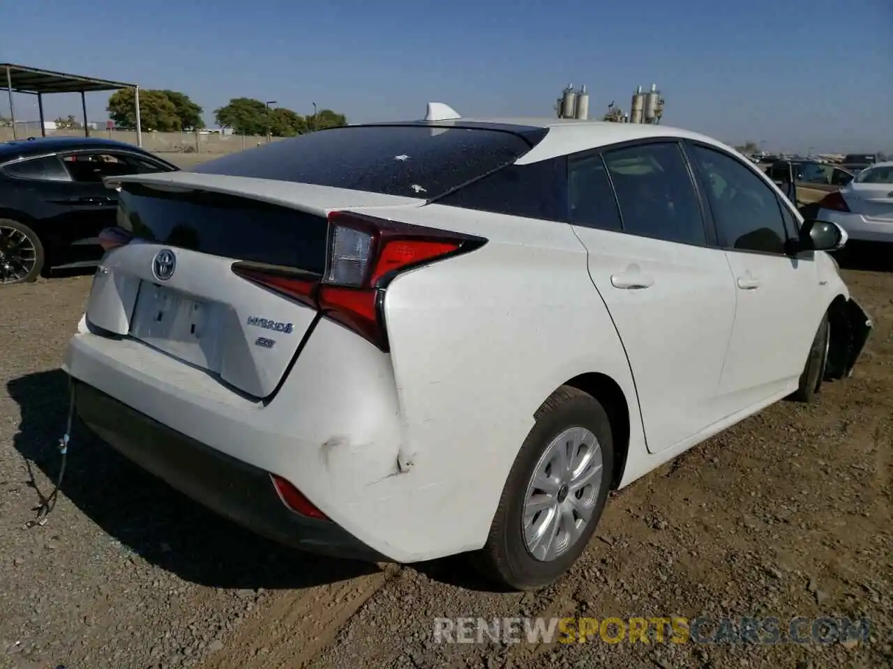 4 Photograph of a damaged car JTDKAMFU4M3152780 TOYOTA PRIUS 2021