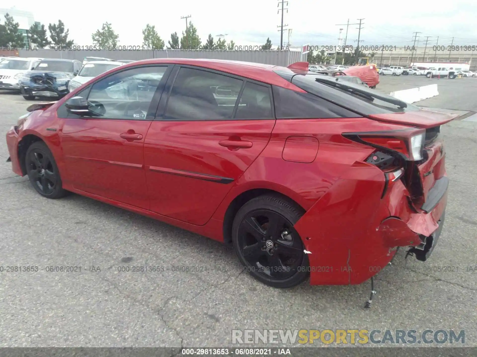 3 Photograph of a damaged car JTDKAMFU5M3128374 TOYOTA PRIUS 2021