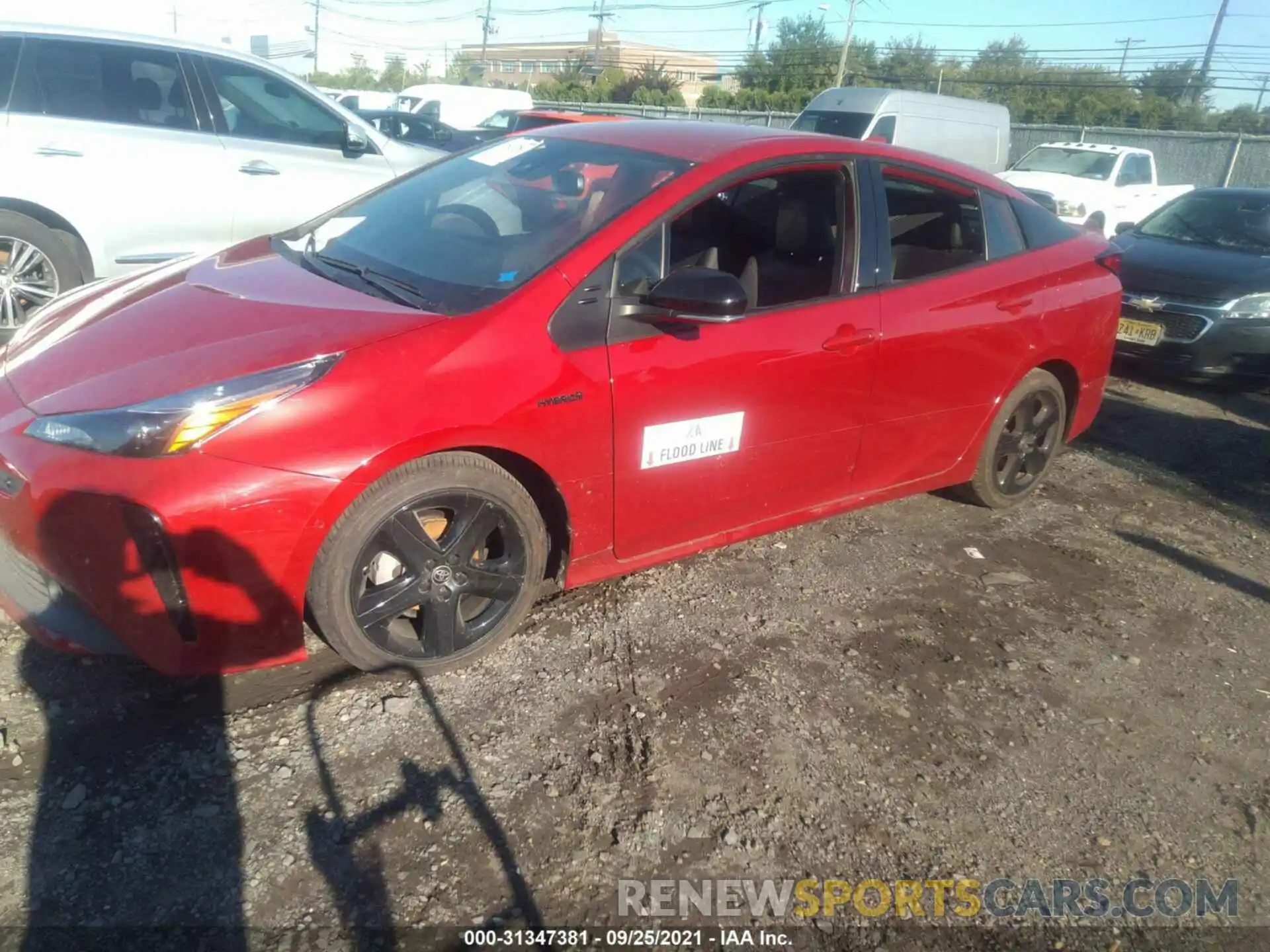 6 Photograph of a damaged car JTDKAMFU5M3128567 TOYOTA PRIUS 2021