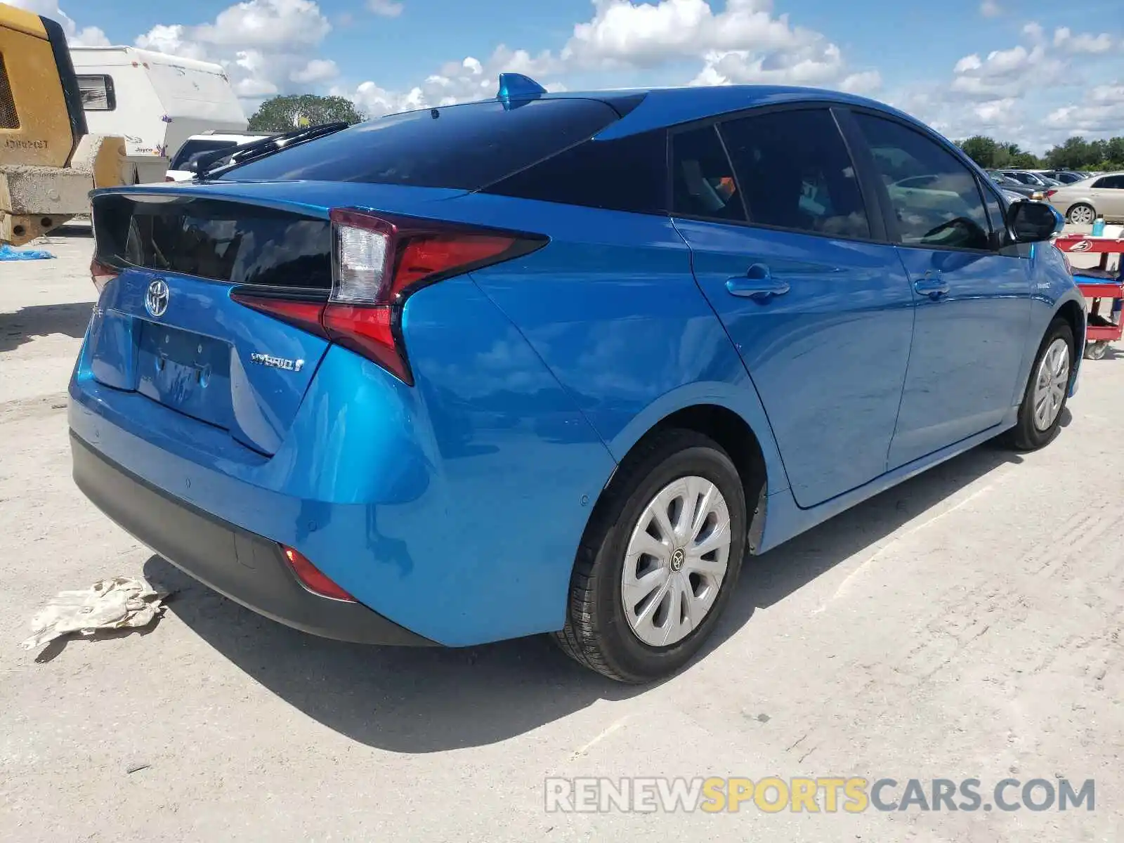 4 Photograph of a damaged car JTDKAMFU5M3131534 TOYOTA PRIUS 2021