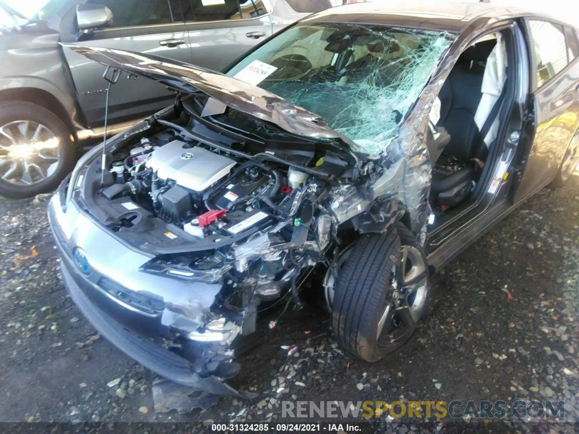 6 Photograph of a damaged car JTDKAMFU5M3131940 TOYOTA PRIUS 2021