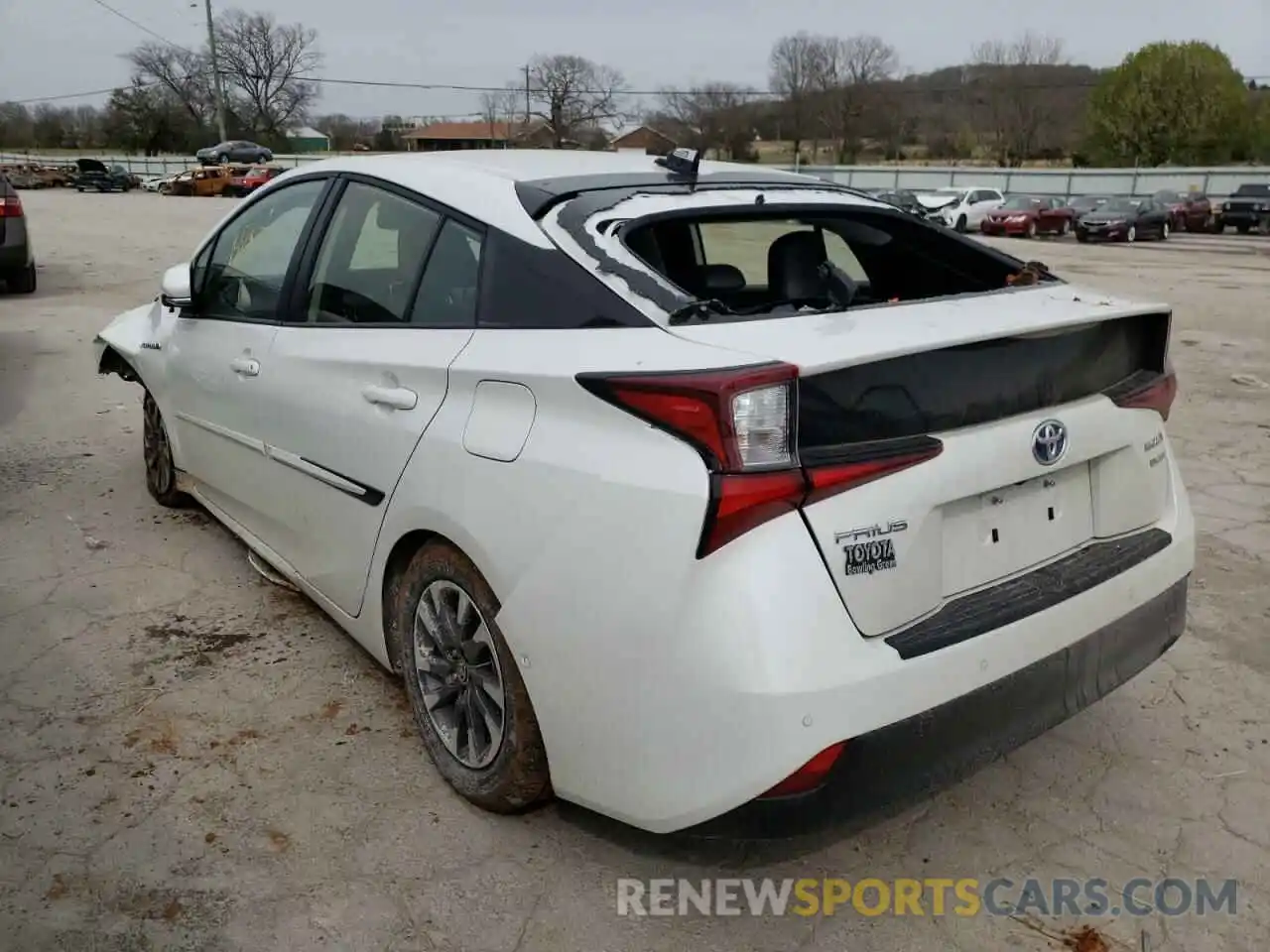 3 Photograph of a damaged car JTDKAMFU5M3133915 TOYOTA PRIUS 2021