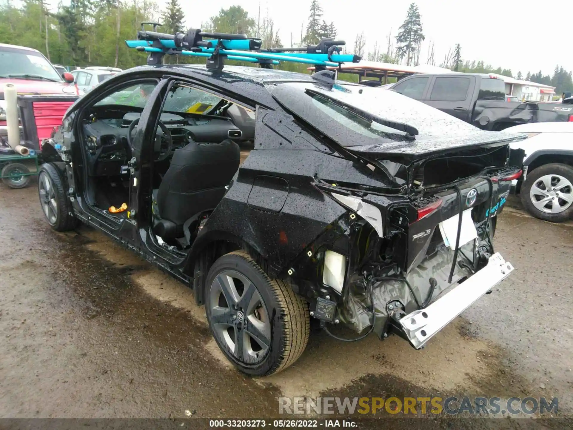 3 Photograph of a damaged car JTDKAMFU5M3136085 TOYOTA PRIUS 2021