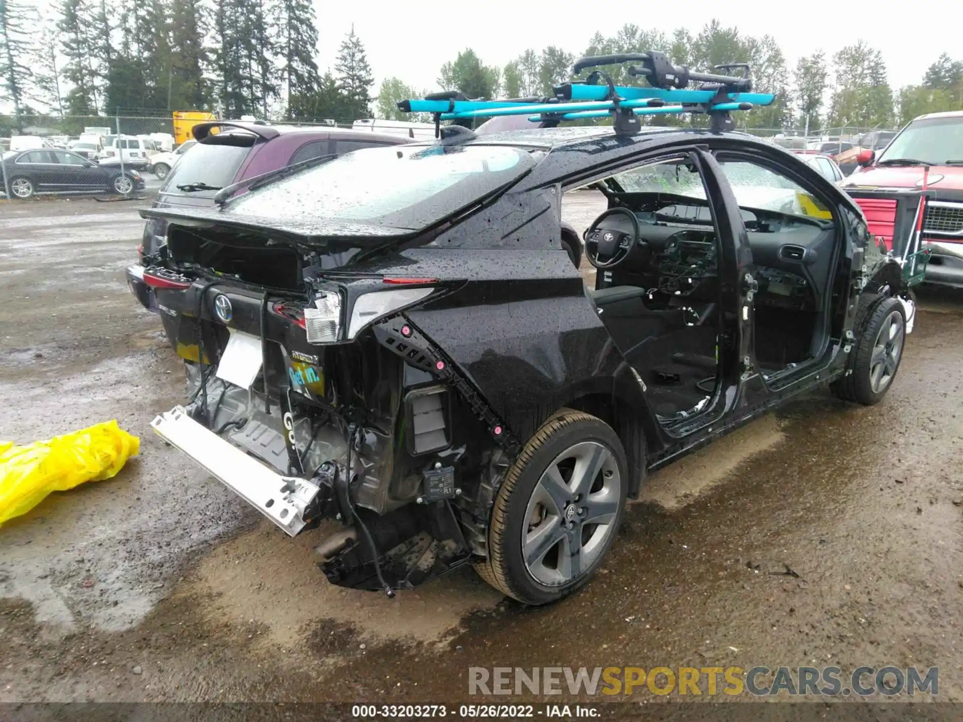 4 Photograph of a damaged car JTDKAMFU5M3136085 TOYOTA PRIUS 2021