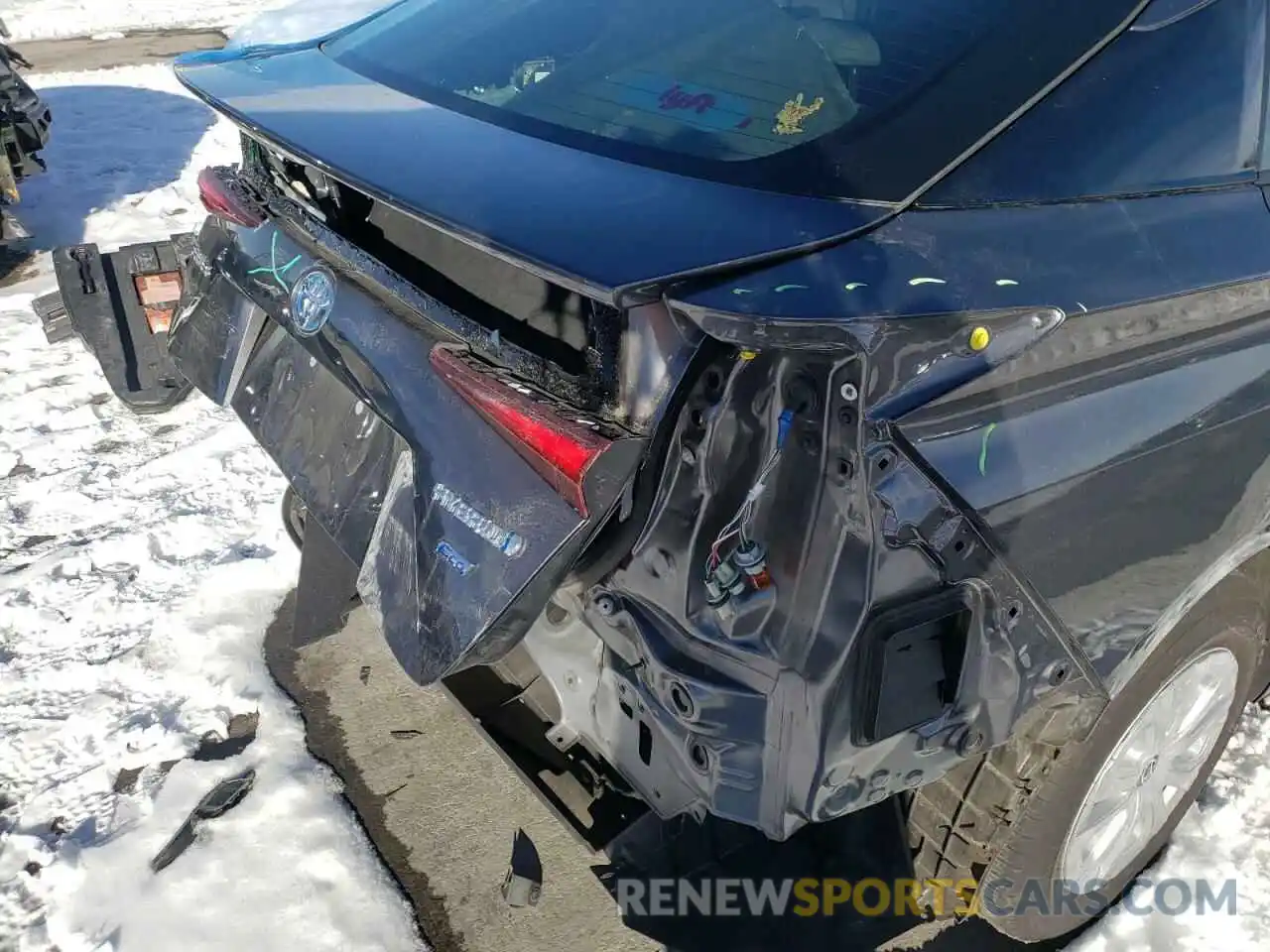 9 Photograph of a damaged car JTDKAMFU5M3140086 TOYOTA PRIUS 2021