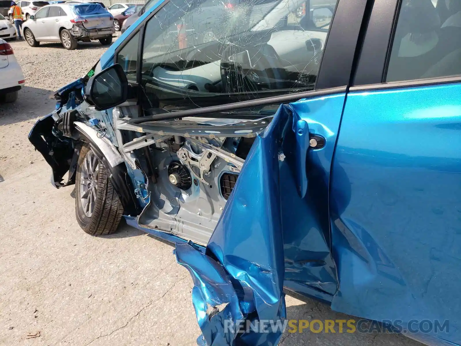 10 Photograph of a damaged car JTDKAMFU5M3140184 TOYOTA PRIUS 2021