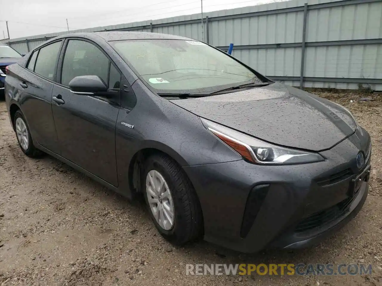 1 Photograph of a damaged car JTDKAMFU5M3140198 TOYOTA PRIUS 2021