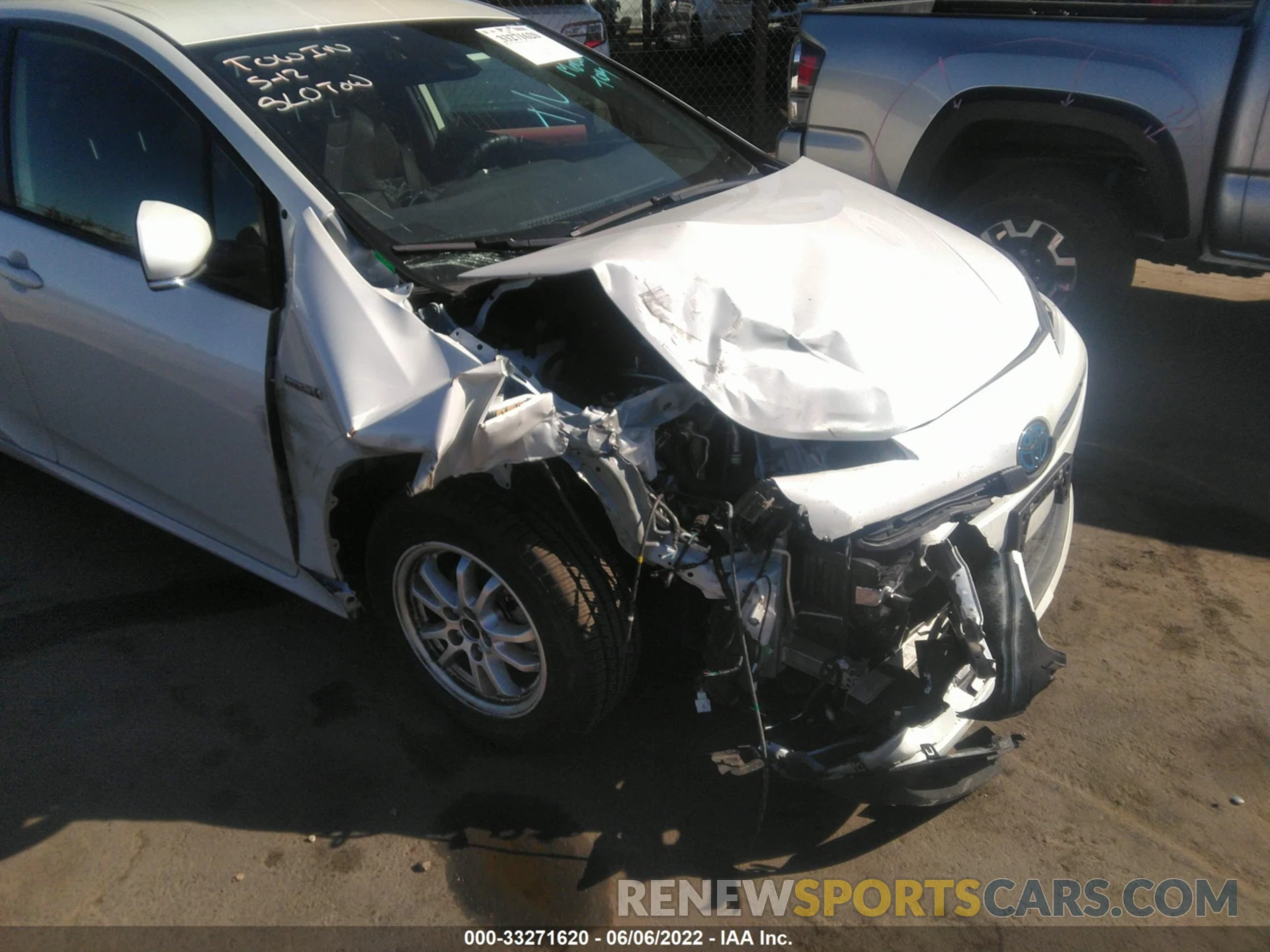 6 Photograph of a damaged car JTDKAMFU5M3141190 TOYOTA PRIUS 2021