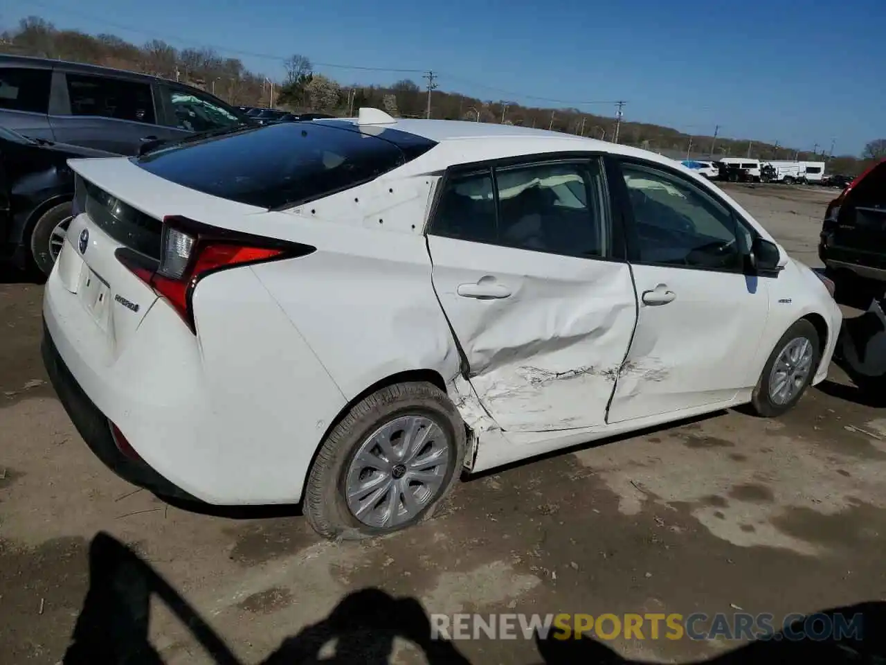 3 Photograph of a damaged car JTDKAMFU5M3141481 TOYOTA PRIUS 2021