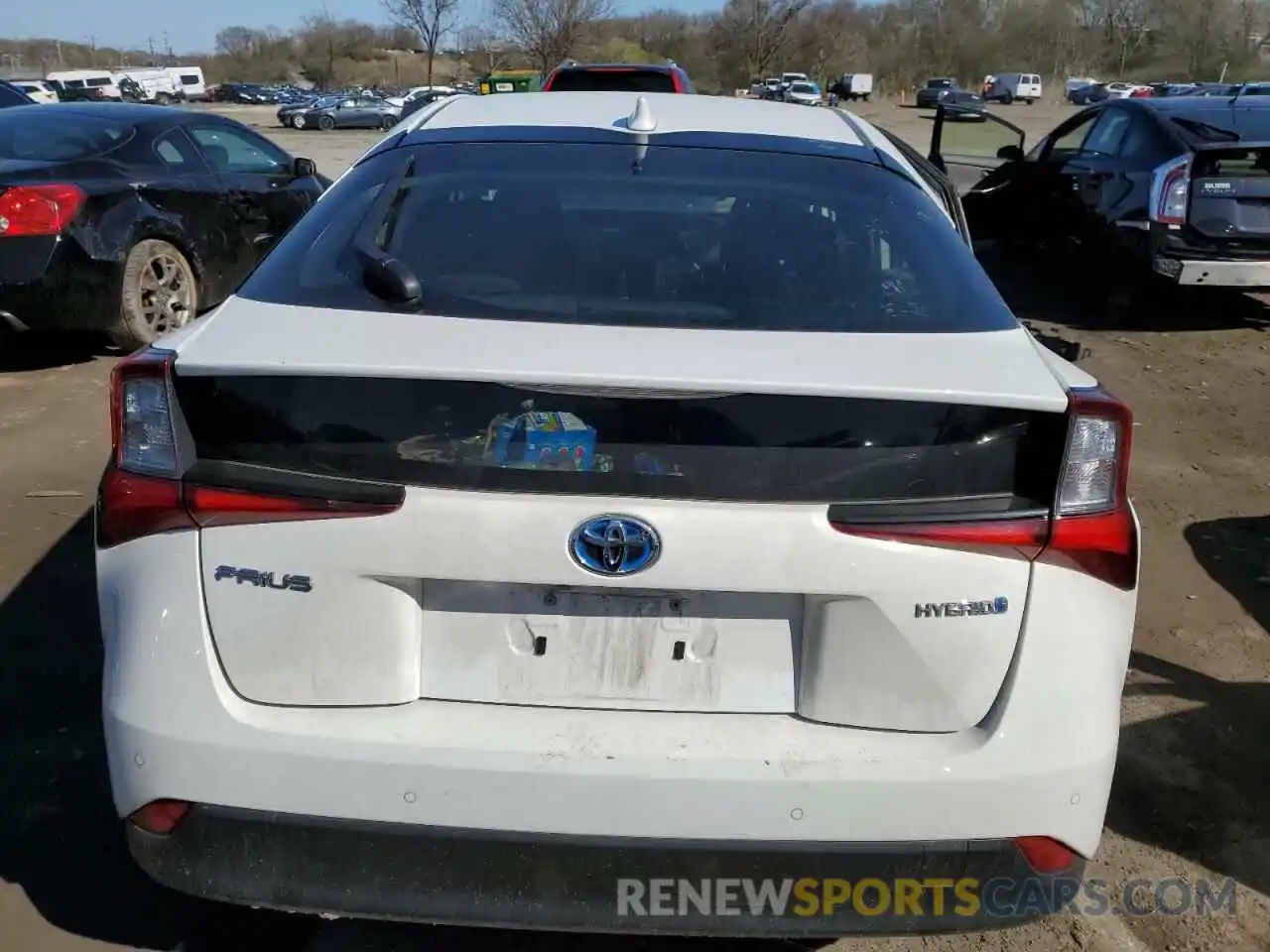 6 Photograph of a damaged car JTDKAMFU5M3141481 TOYOTA PRIUS 2021