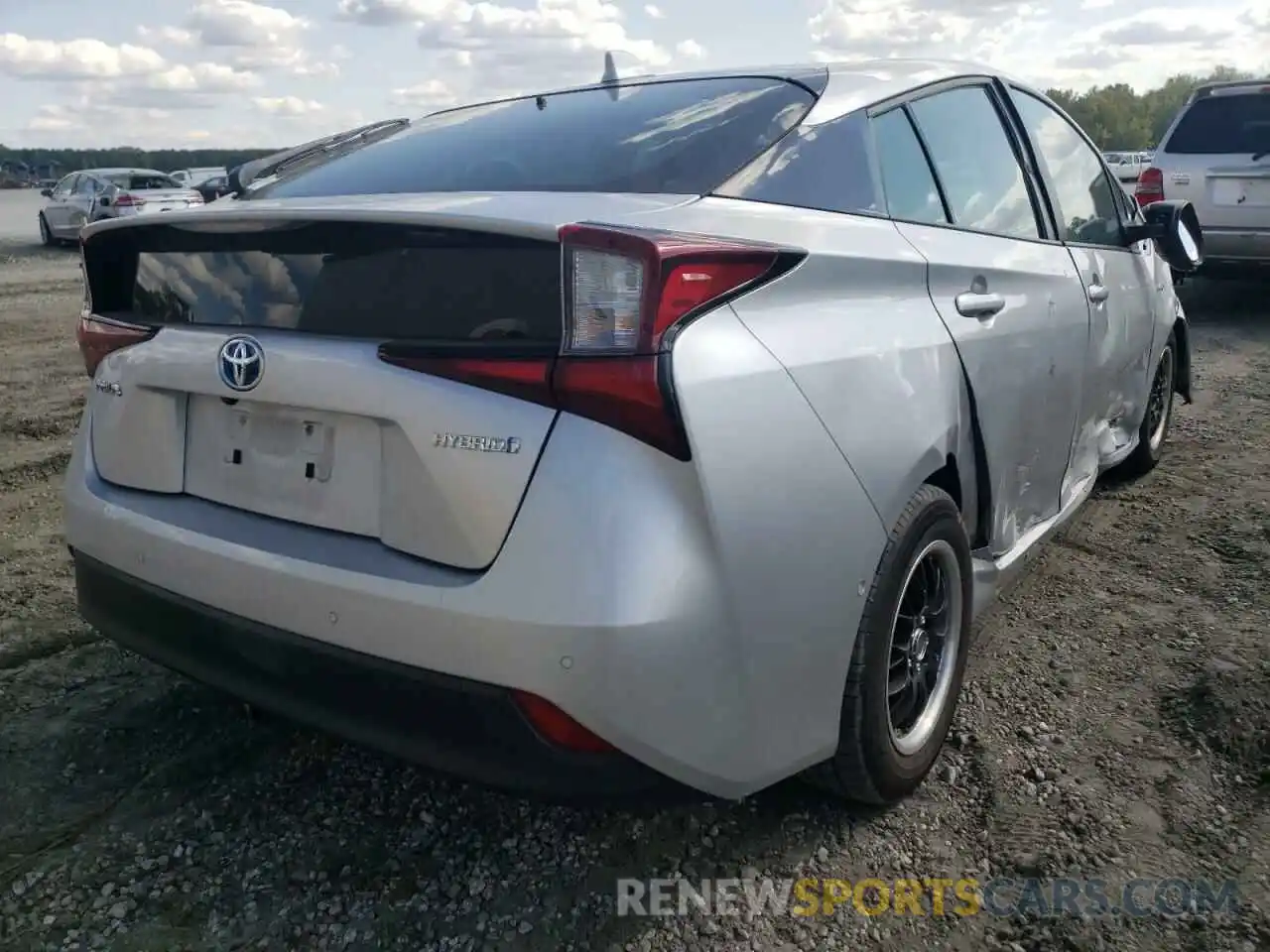 4 Photograph of a damaged car JTDKAMFU5M3141772 TOYOTA PRIUS 2021