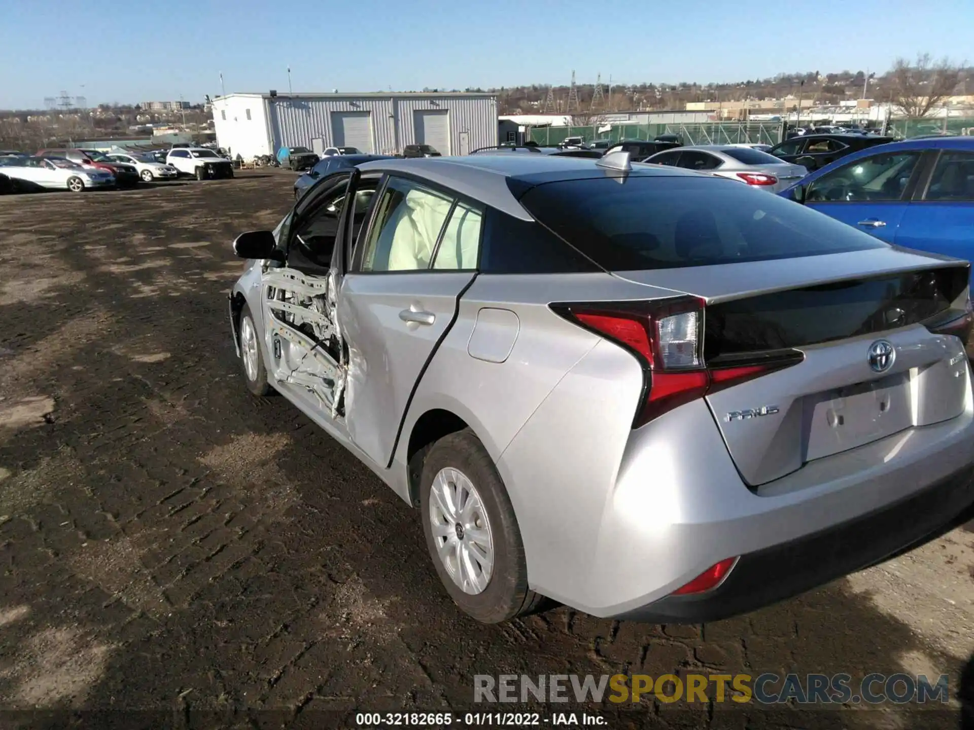 3 Photograph of a damaged car JTDKAMFU5M3142436 TOYOTA PRIUS 2021