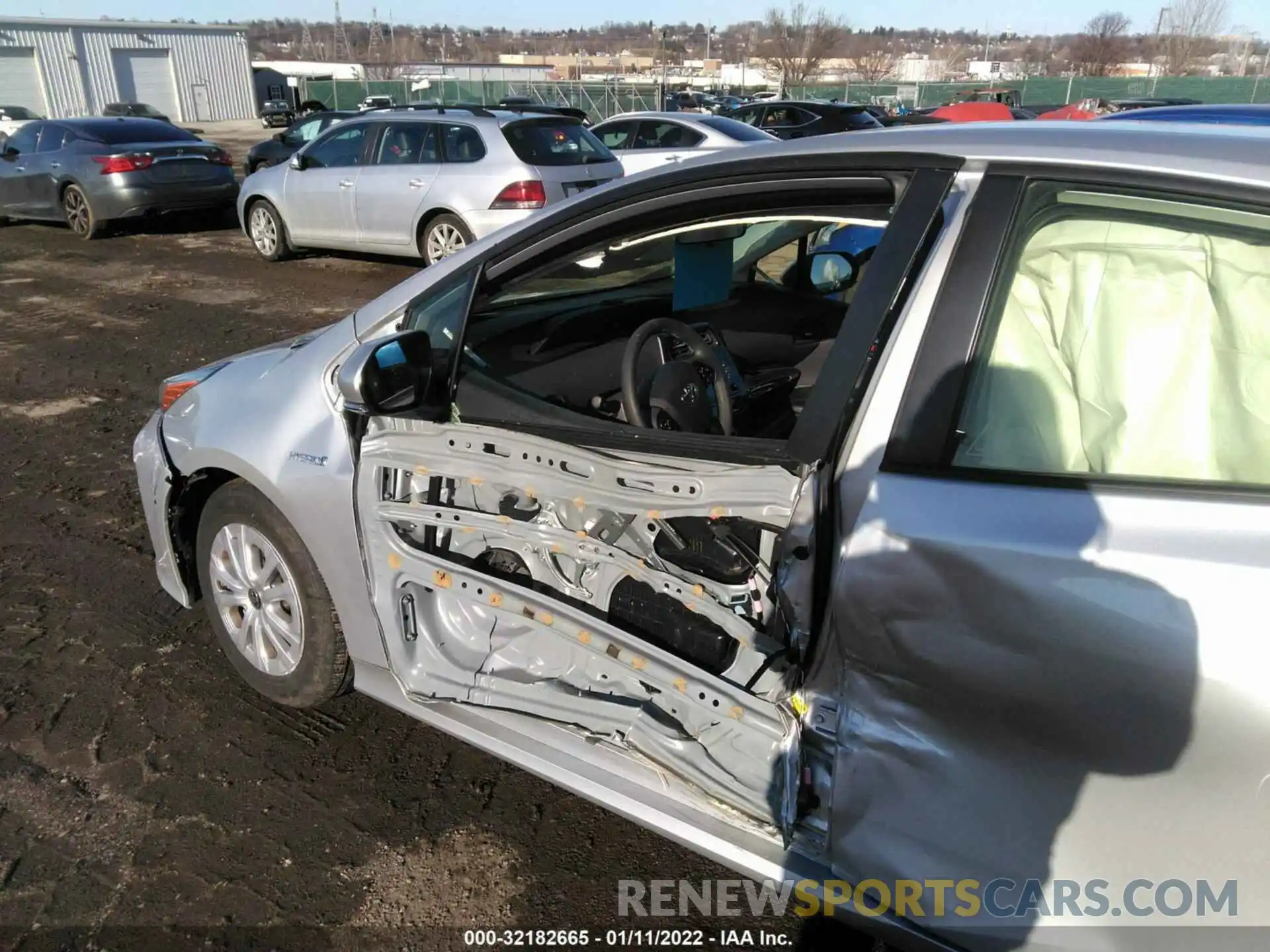 6 Photograph of a damaged car JTDKAMFU5M3142436 TOYOTA PRIUS 2021